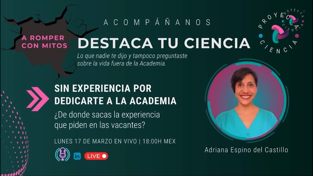 Sin experiencia por dedicarte a la academia