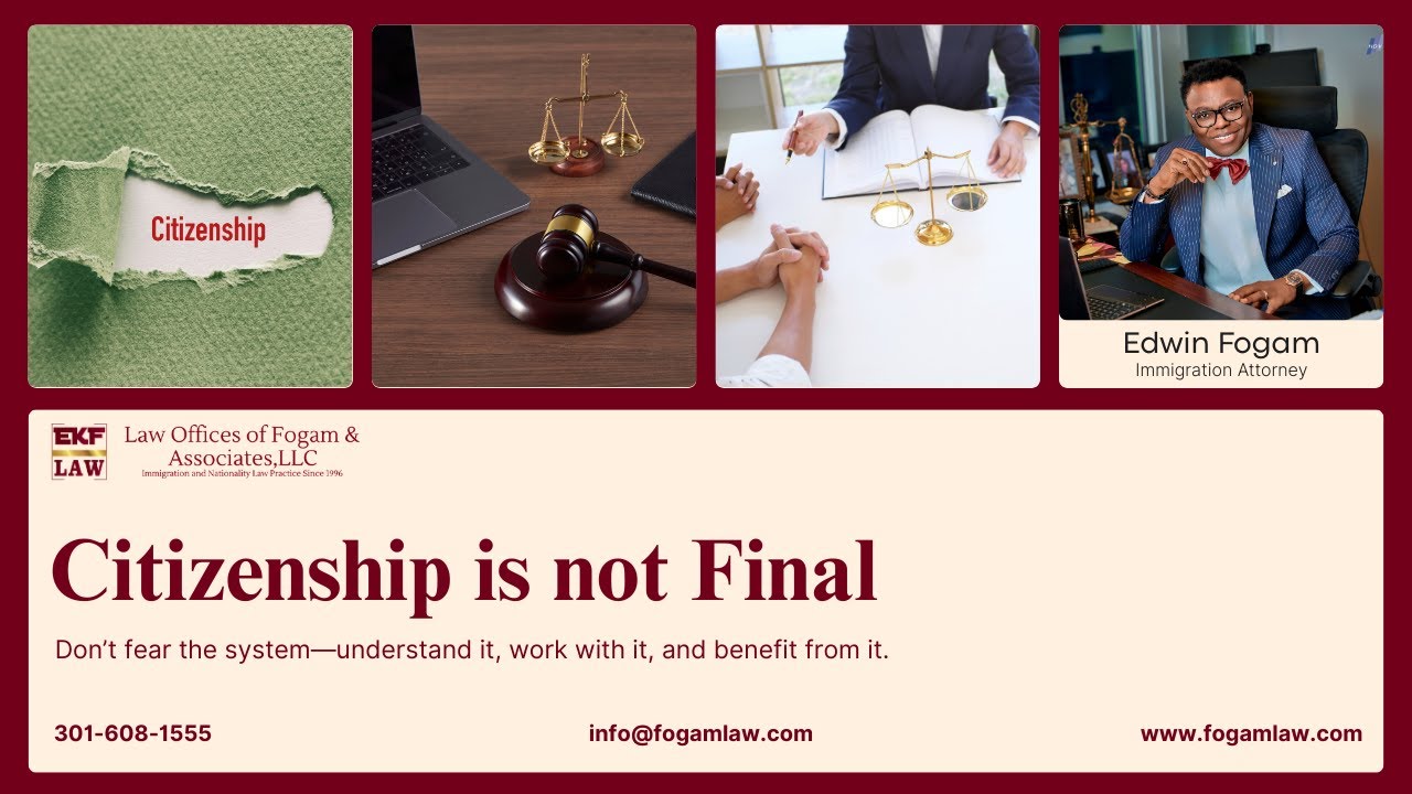 Citizenship is not Final