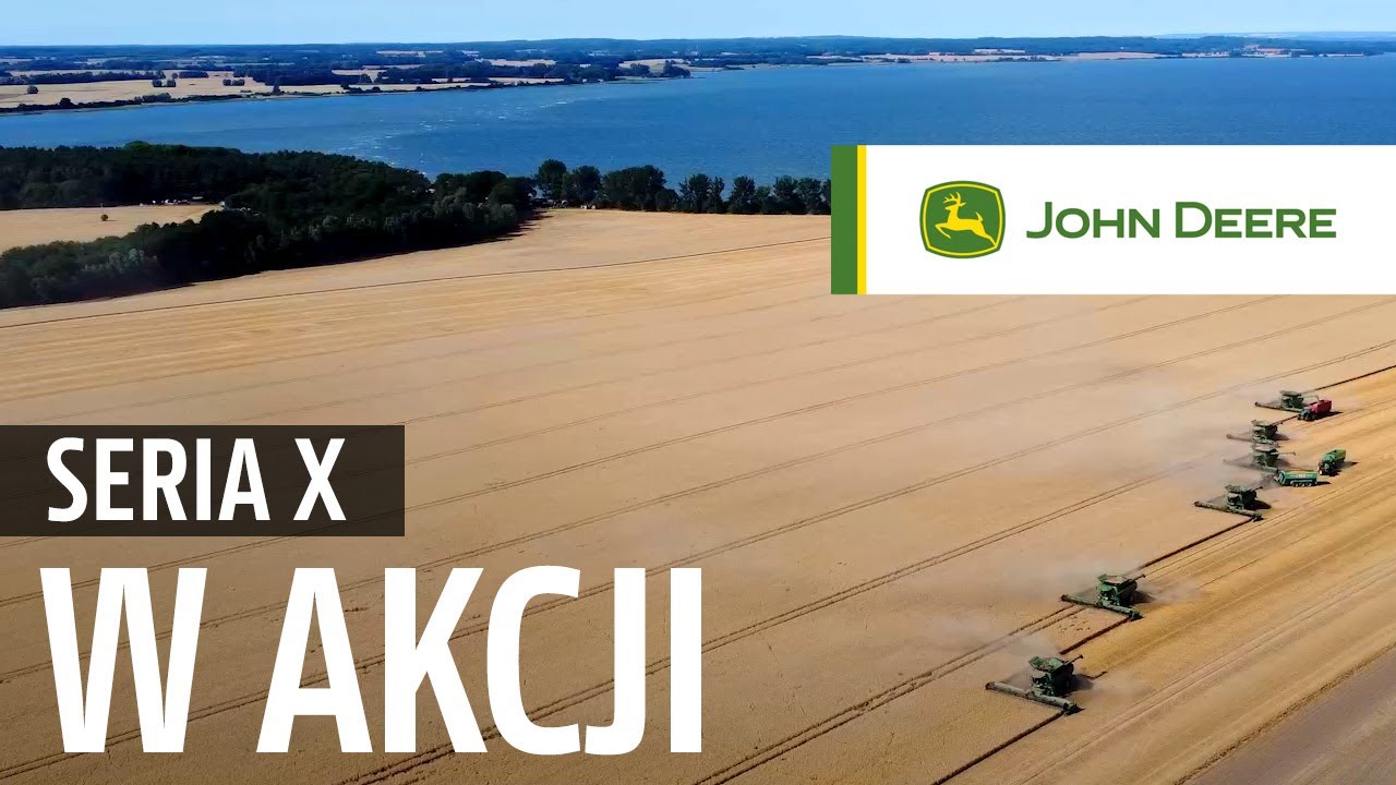 Potężna wydajność: flota kombajn&oacute;w serii X9 na polu