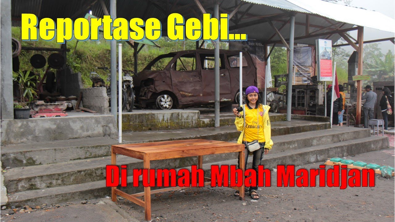 Gebi di Rumah Mbah Maridjan,  Liat Batu Alien.