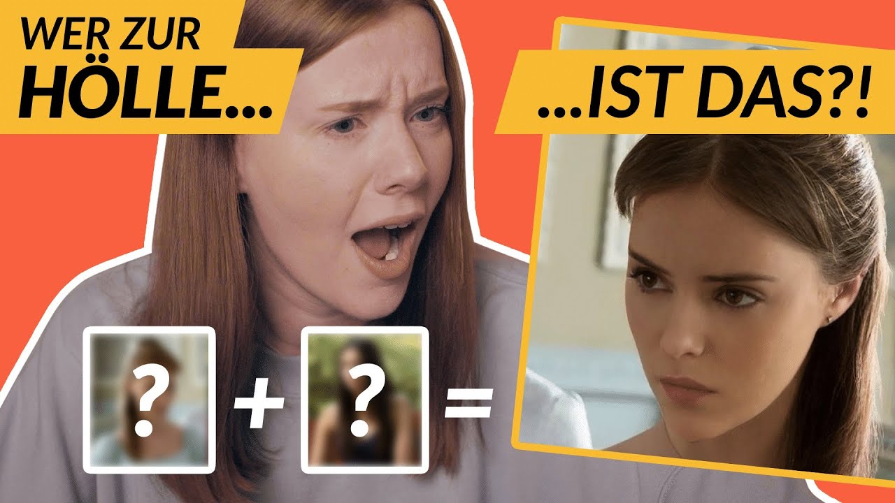 FACE MORPH Challenge 🤯 Welcher SERIENCHARAKTER soll das sein?!