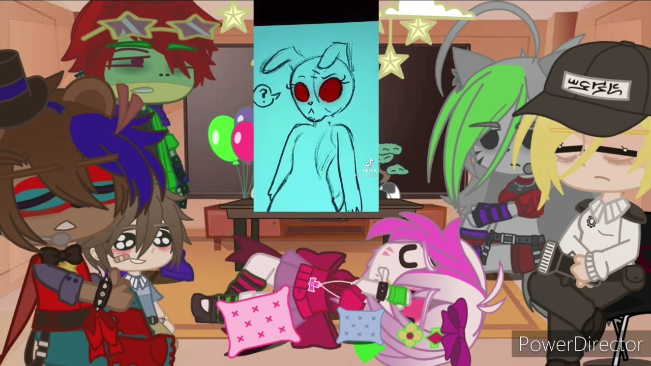 🐻[•《Past FNaF Security Breach react to their Future》•] ♡by iiWello♡🐻 #fnafsecuritybreach#gachatuber
