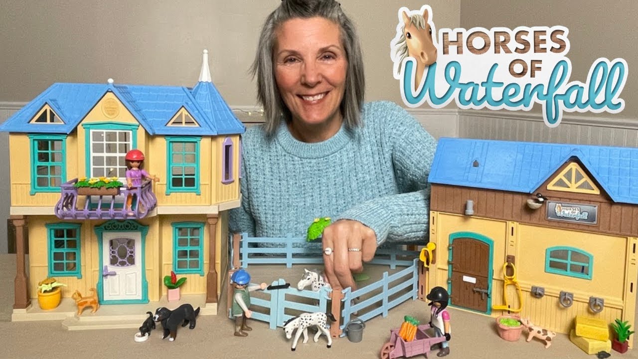 REVIEW & Build of PLAYMOBIL 🐴 Horses of Waterfall Ranch set