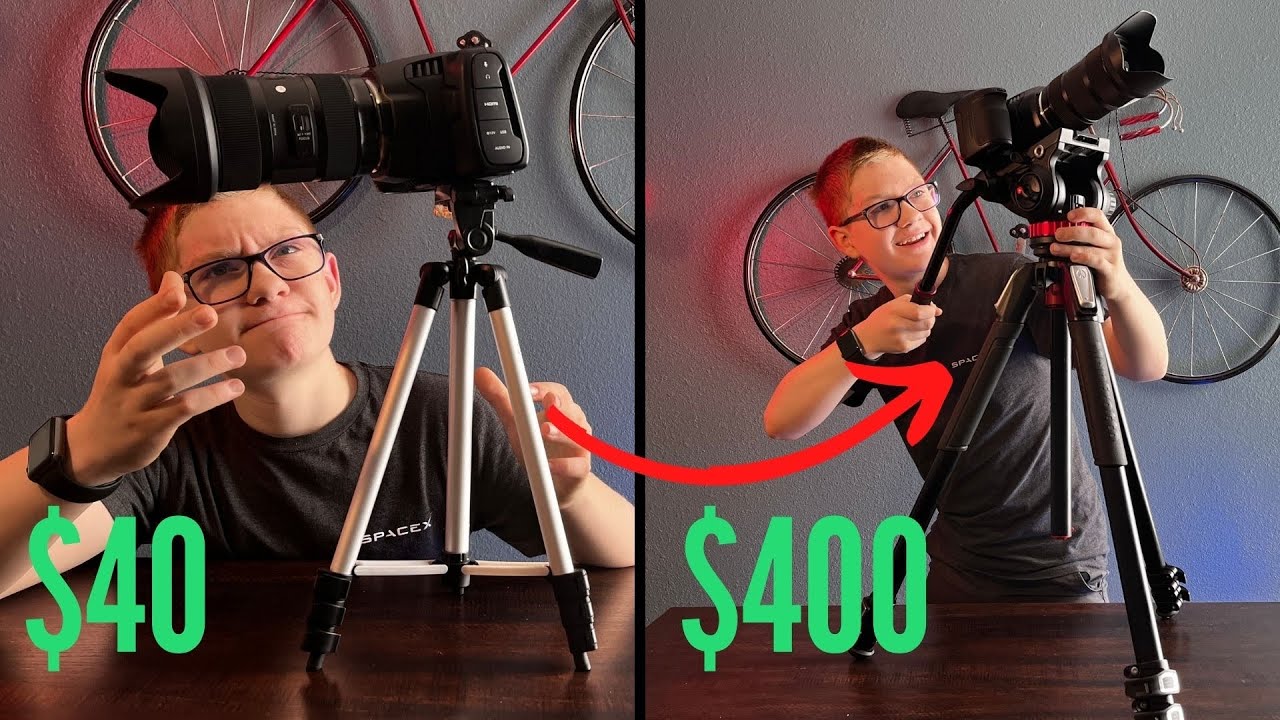 Manfrotto 055 tripod with 502 head unboxing/review.