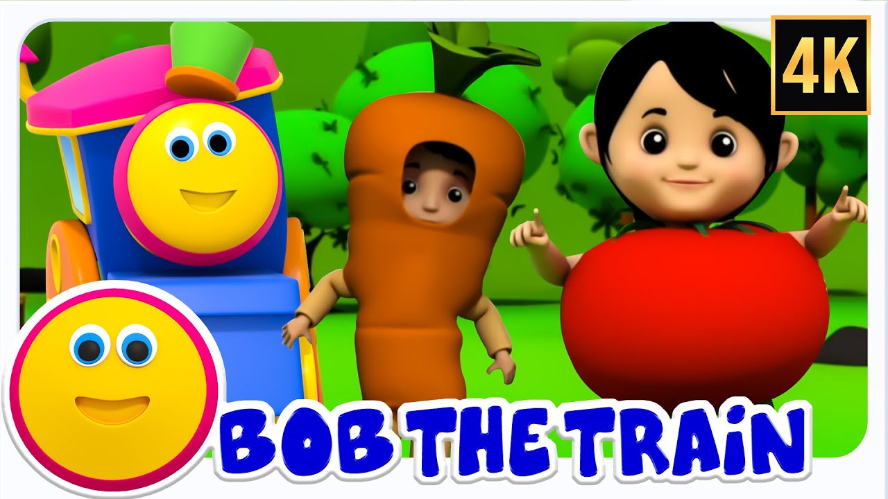 Découvrez des chansons sur les légumes et des dessins animés éducatifs pour les enfants.