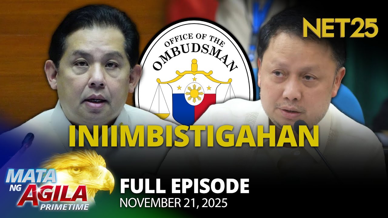 Mata ng Agila Primetime - November 21, 2025