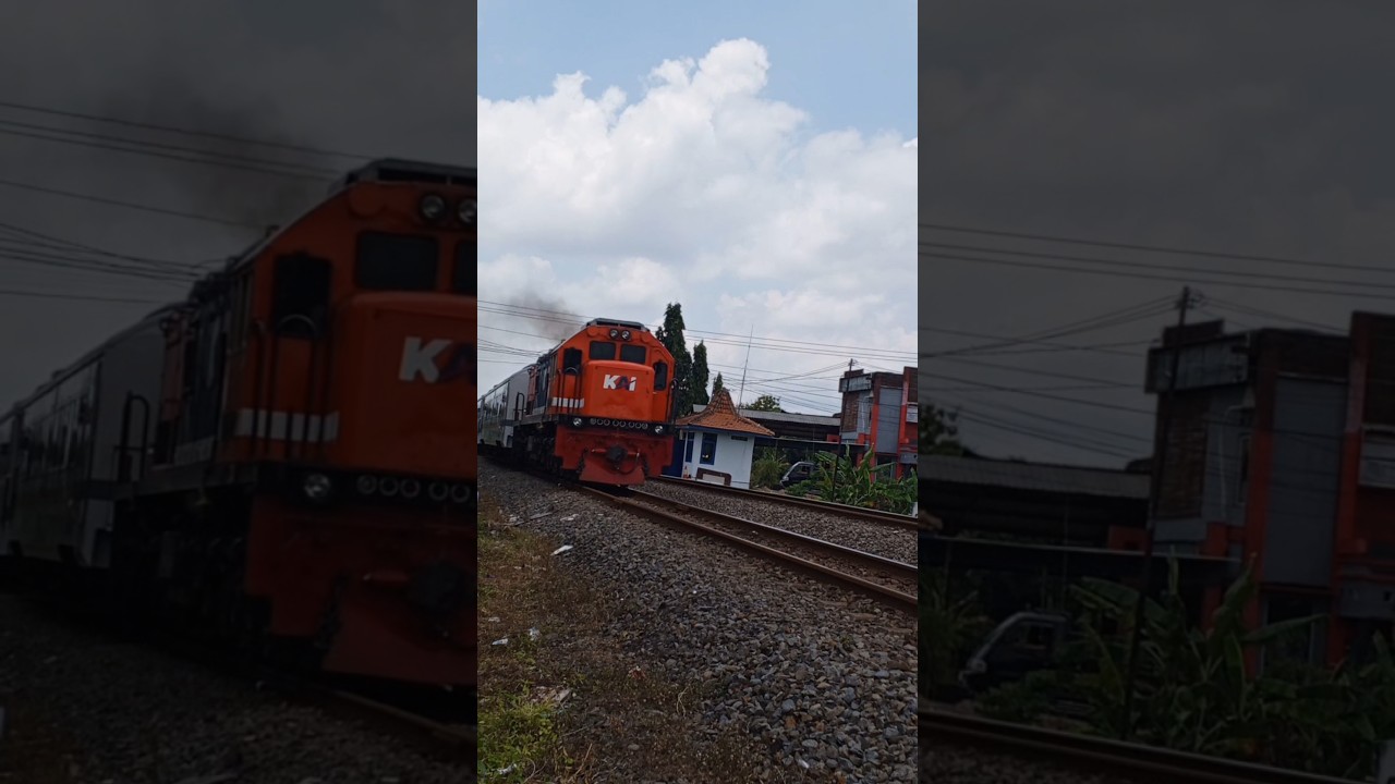 16 Maret 2026 Loko RNB CC 201 8912 berdinas di KA Bangunkarta relasi Jombang - Pasarsenen