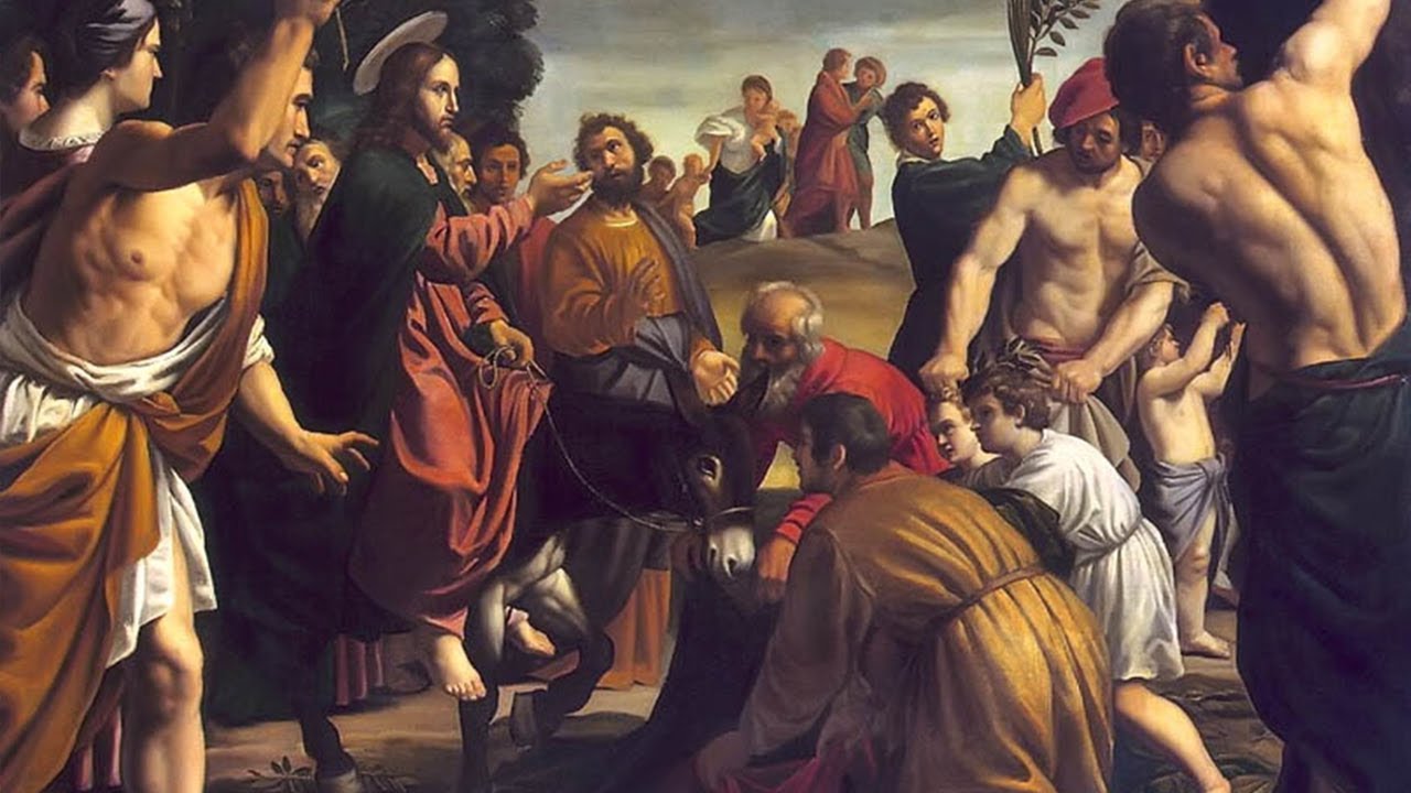 L'entrée de Jésus à Jérusalem Marc 11,1-10. Antoine Nouis et Florence Taubmann