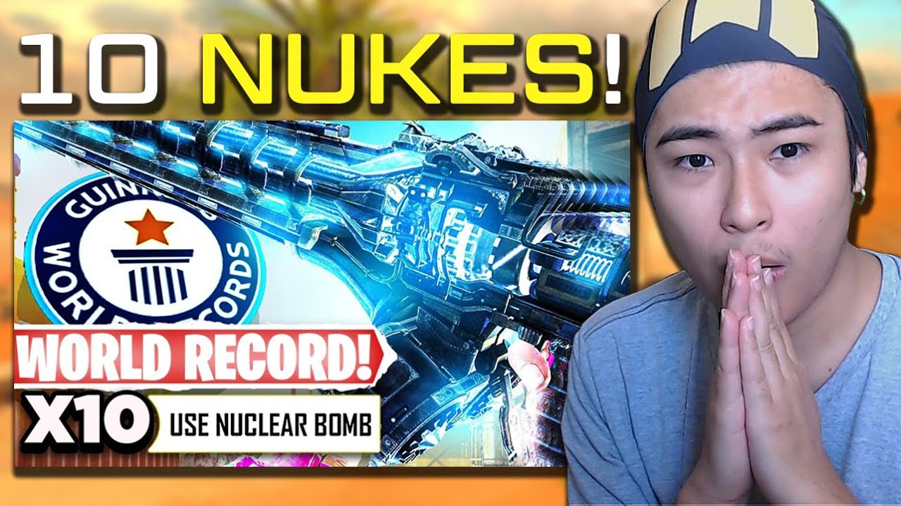 ELES PEGARAM 10 NUKES EM UMA PARTIDA! - REAGINDO AO RECORDE DE NUKES EM UMA PARTIDA! (COD MOBILE)