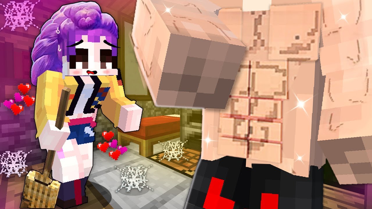 MAIZEN : RUMI BECOME MAID in JJ HOUSE! KPOP HUNTERS Minecraft Animation JJ & Mikey
