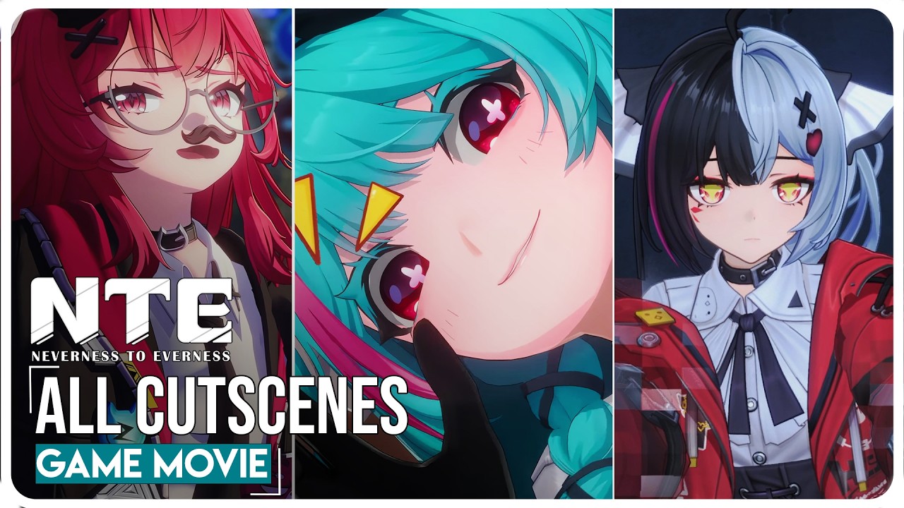 Neverness to Everness 1.0 NTE (Female MC) - Game Movie All Cutscenes 