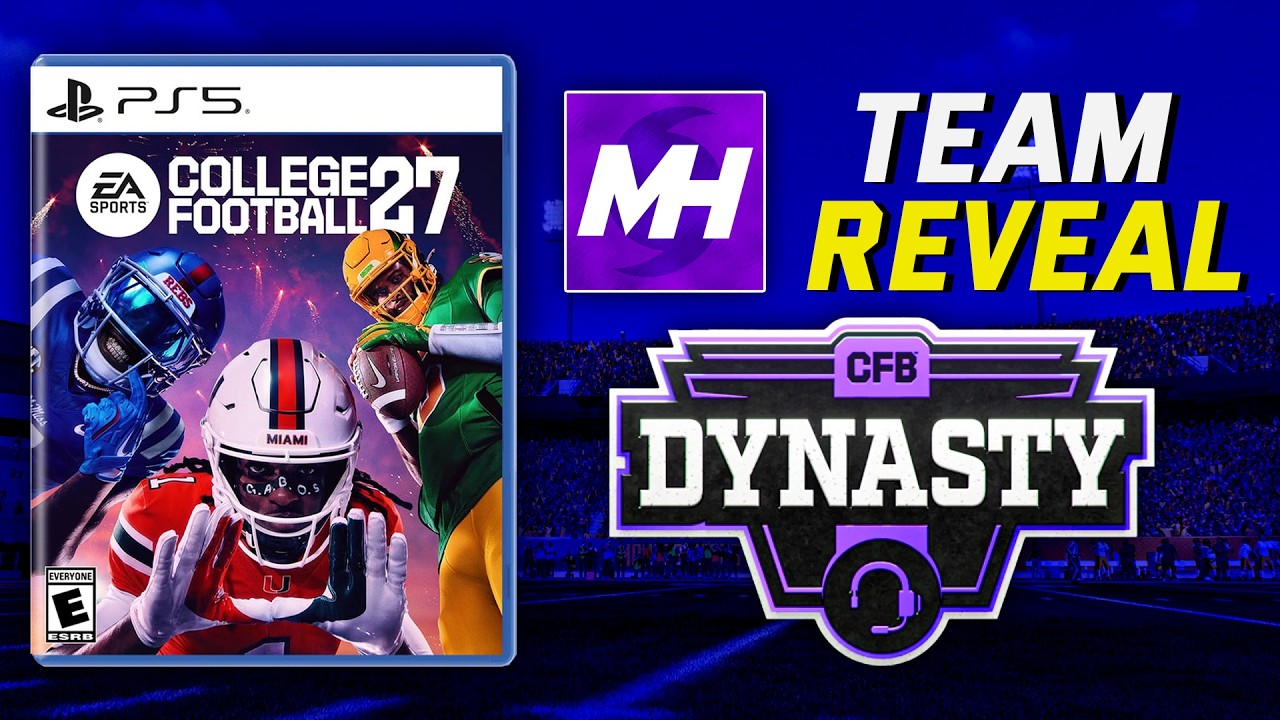 College Football 27 is HERE... Dynasty Team Reveal!