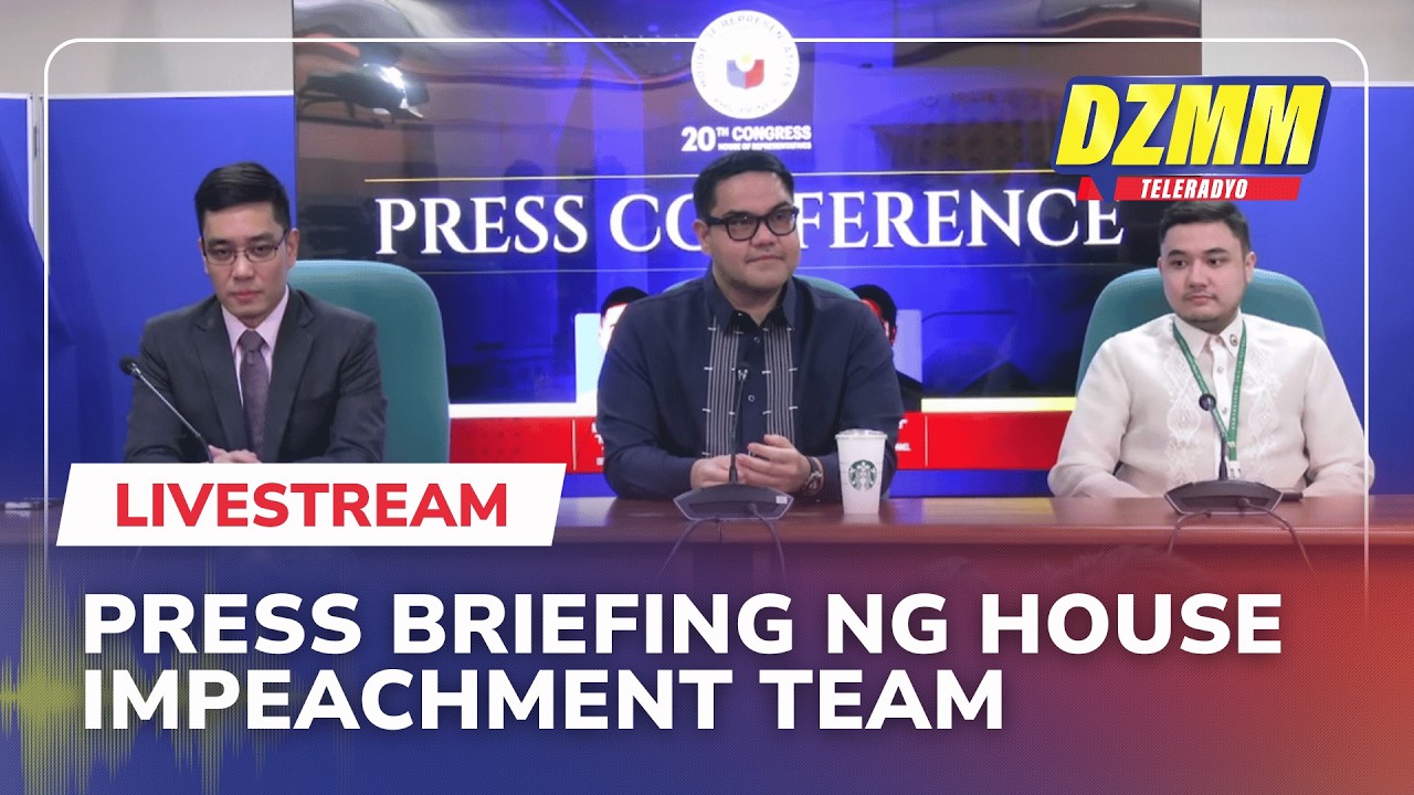 LIVE: House prosecution panel holds briefing after VP Sara impeachment trial day 9 | (22 July 2026)