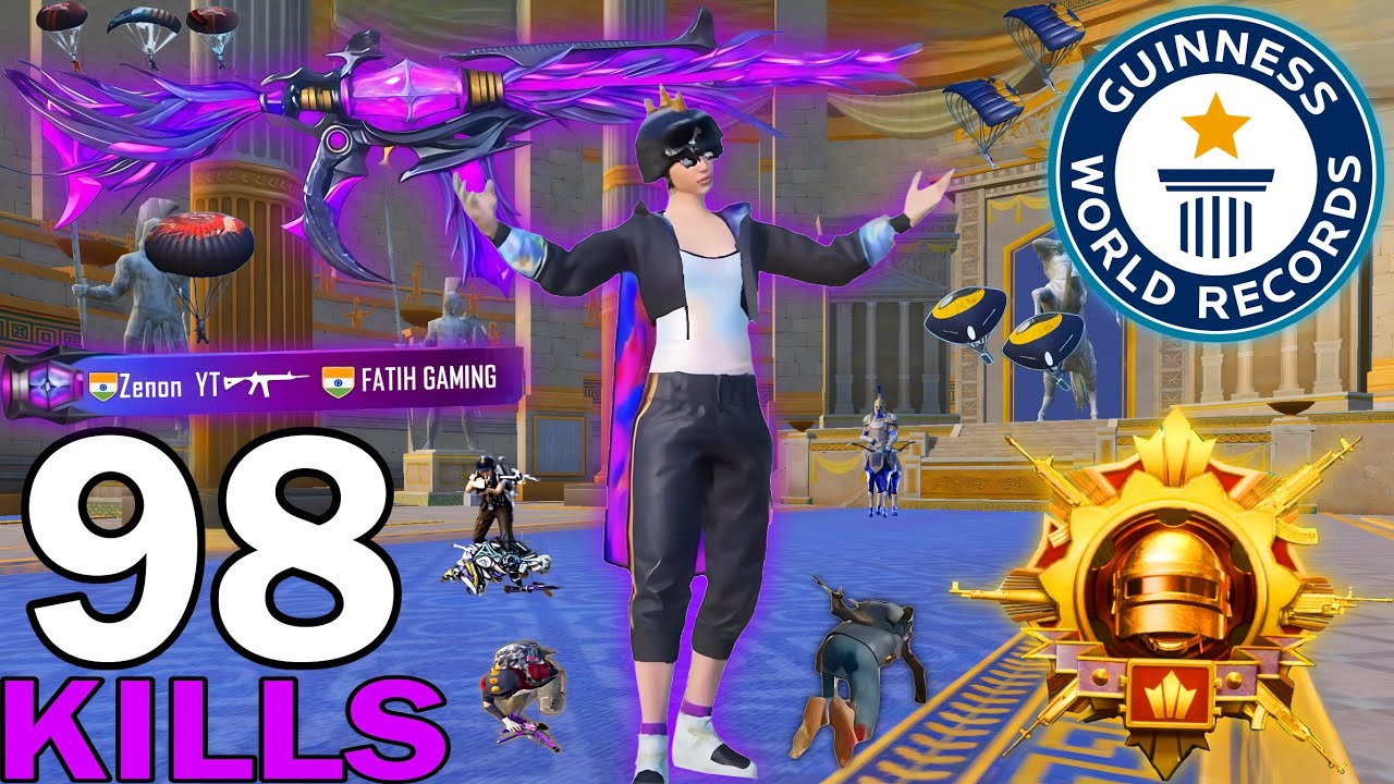 98 KILLS!😱MY BEST AGGRESSIVE RUSH GAMEPLAY With RETRO DANCER SET😍PUBG MOBILE - BGMI