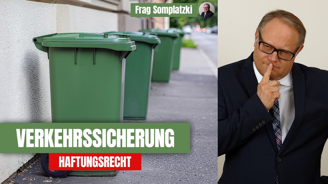 Darf die Müllabfuhr bei Wind die Leerung verweigern? | Frag Somplatzki!