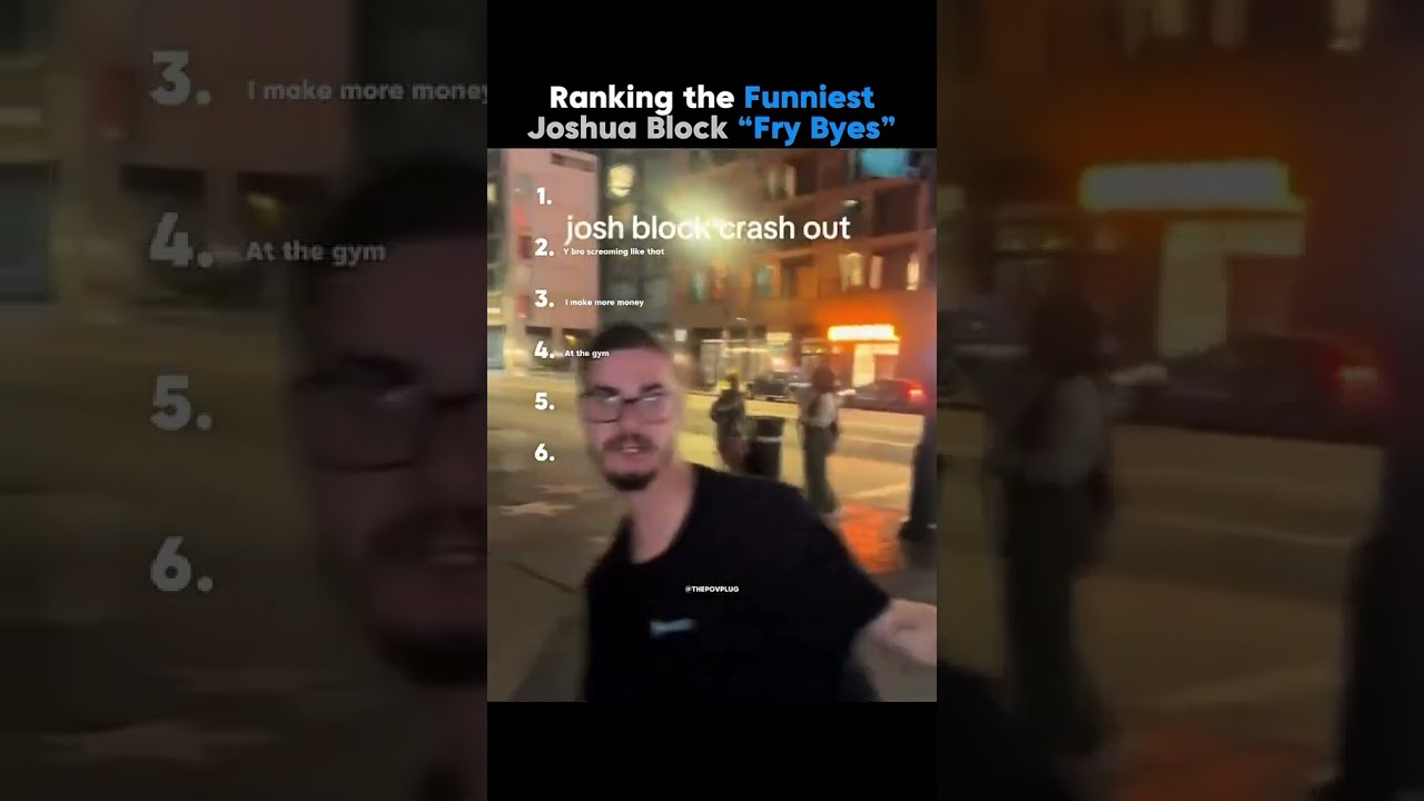ranking best Joshua Block fries in the bag moments #trending #funny