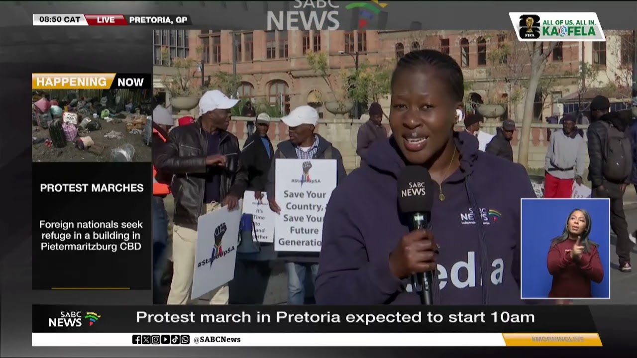 June 30 | Protest march in Pretoria expected to start 10am