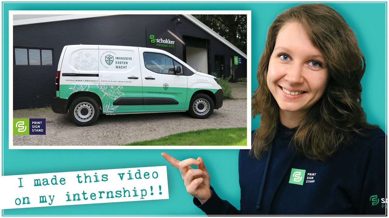My Internship | SCHOKKER PRODUCTIES | Car Wrap & SIGN