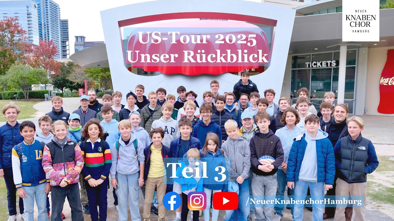 Neuer Knabenchor Hamburg: US-Tour 2025 (Teil 3)
