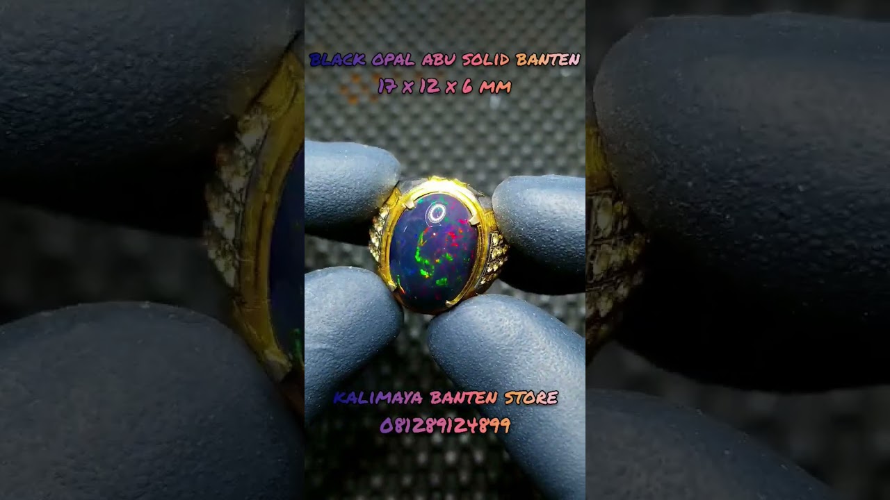 BLACK OPAL SOLID BANTEN 