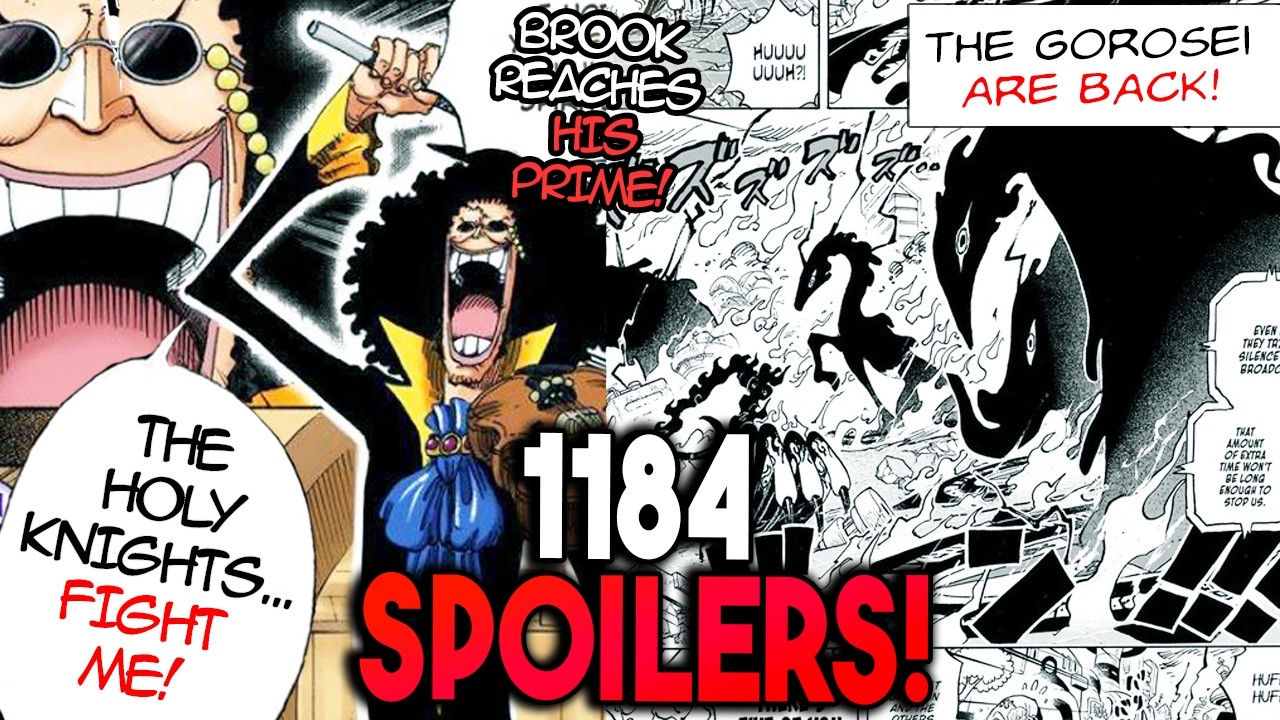 THE GOROSEI ARE HERE!! BROOK'S SECRET BOUNTY!? | ONE PIECE CHAPTER 1184 SPOILERS (OP 1184)