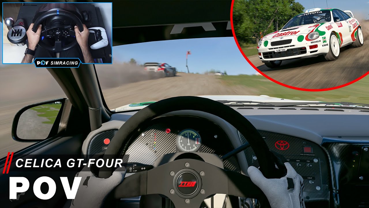 Toyota Celica GT Four Rally | Gran Turismo 7 | Steering Wheel Gameplay | PS5