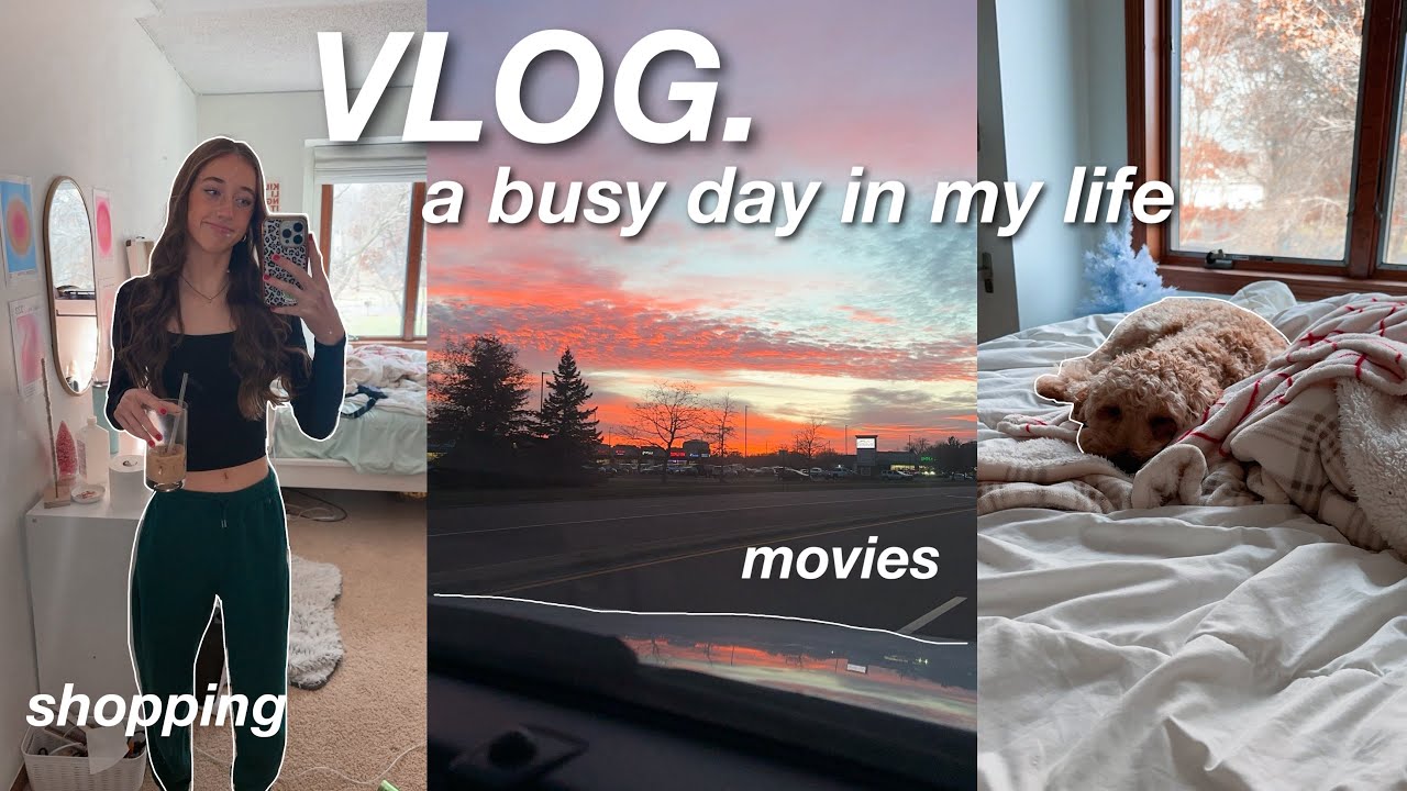 a BUSY DAY IN MY LIFE! *daily vlog, hauls, good eats* | Vlogmas day 4