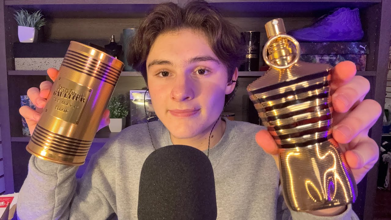 ASMR WITH MY NEW $150 COLOGNE PICKUP!! (JPG ELIXIR)
