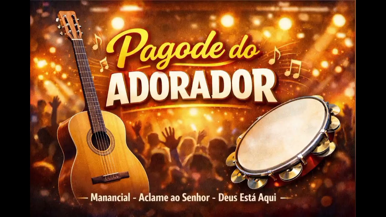 Manancial - aclame ao Senhor - Deus está aqui ( Pagode gospel )