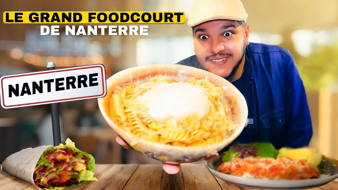 LE GRAND FOODCOURT DE NANTERRE !!! (+ de 120 places)