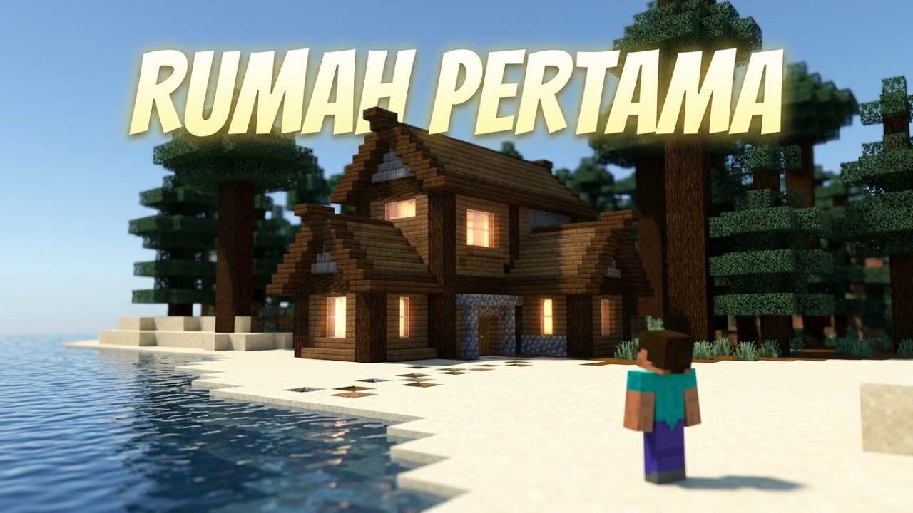 Adiva - Membangun Rumah Pertama di Minecraft