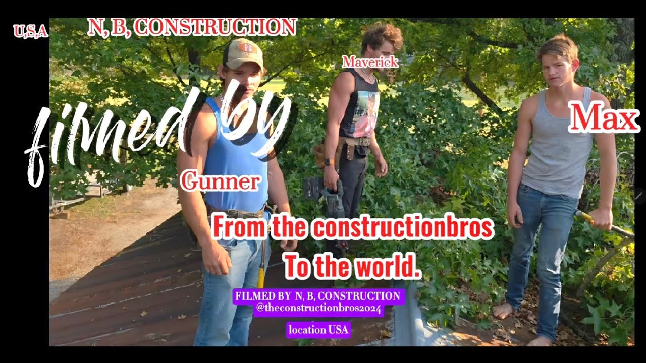 Мы отремонтировали крышу 30/60 за 4 часа. #diy #construction ‎@TheconstructionBros2024