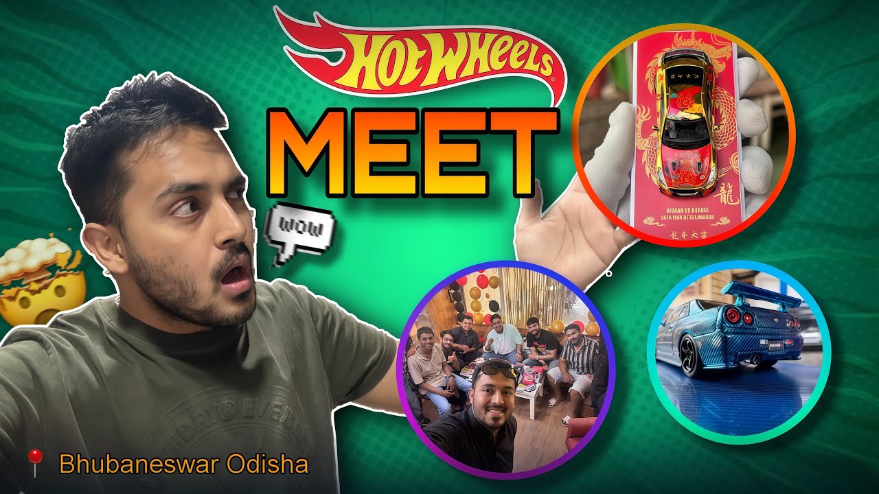 1st DIECAST MEET📍ODISHA - Never expected to see such AMAZING cars & collectors 😳🤯 RARE models🔥❤️