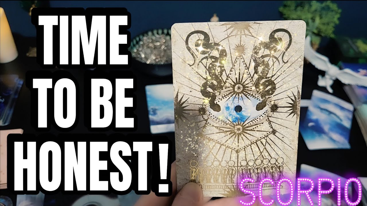 SCORPIO YOU CAN'T IGNORE THE OBVIOUS. THE MASK IS CRACKING! 🎭 😲