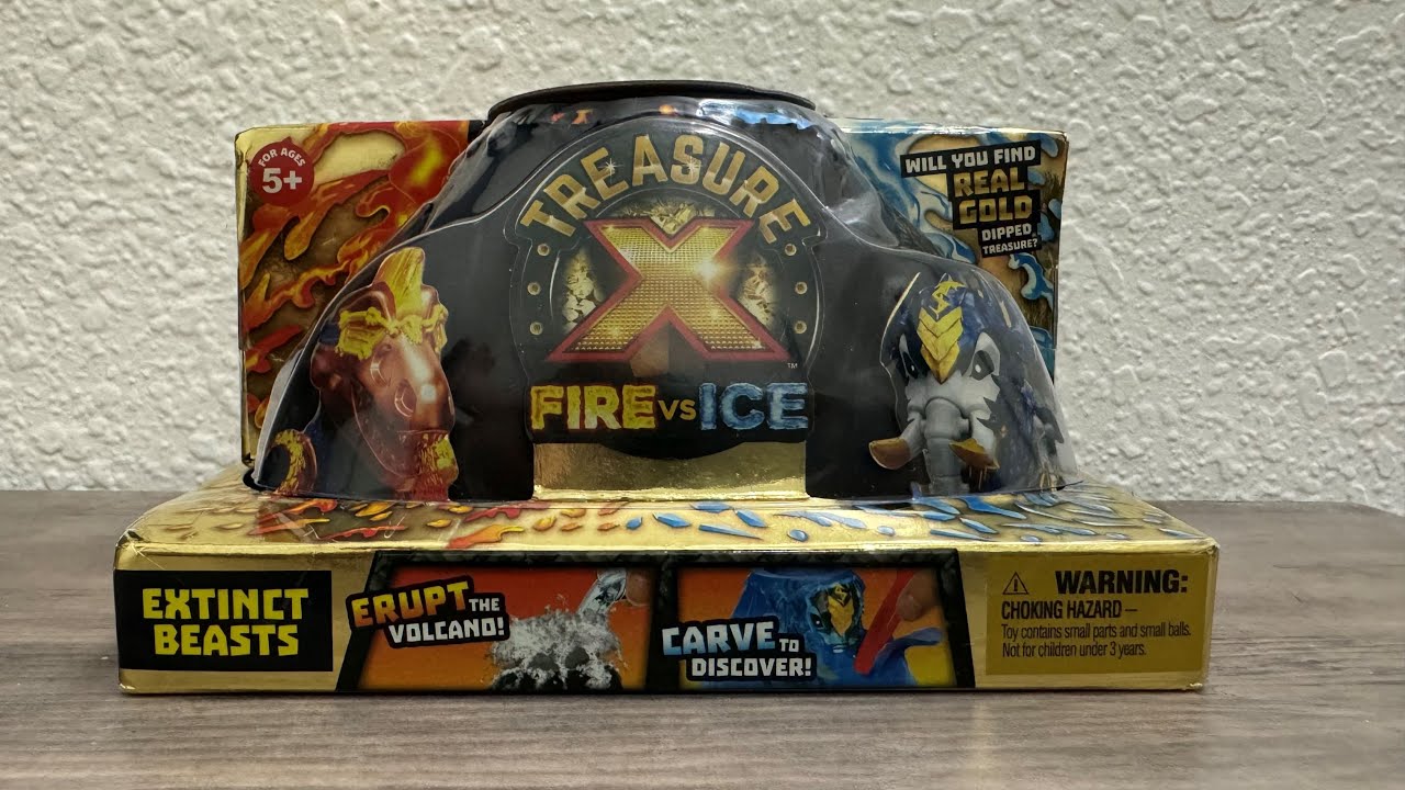 Đào kho báu Treasure X Fire vs Ice được VÀNG THẬT.