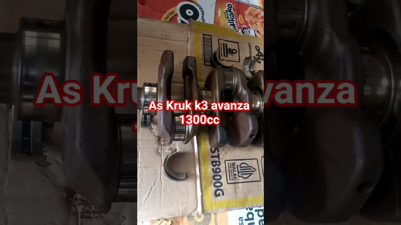 Kruk As K3 avansa 1300cc #shorts #shortvideo #onderdilmobil #sparepartmobil