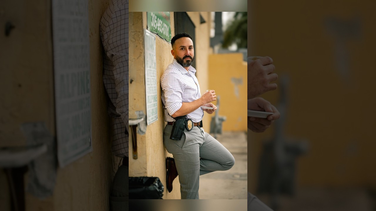 Hialeah PD Photography w/ Lt. Espinosa & cafecito ☕️ 🙌