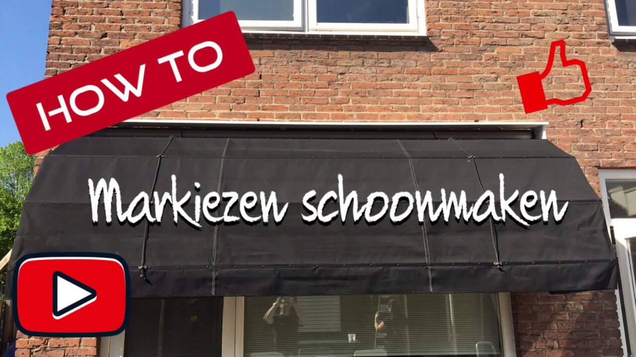 Markiezen schoonmaken