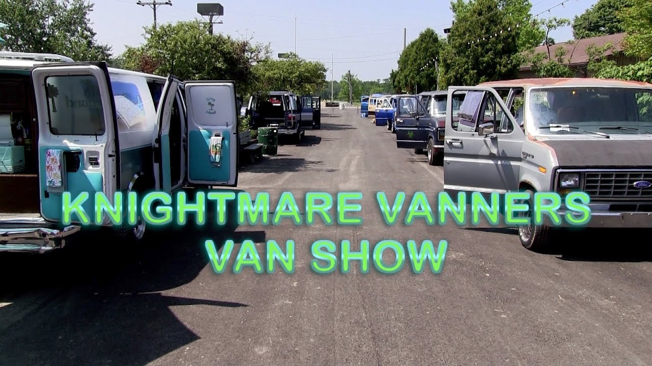 CUSTOM VAN SHOW AT Knightmare Vanneres BFE 12 Truck-in. 2023.