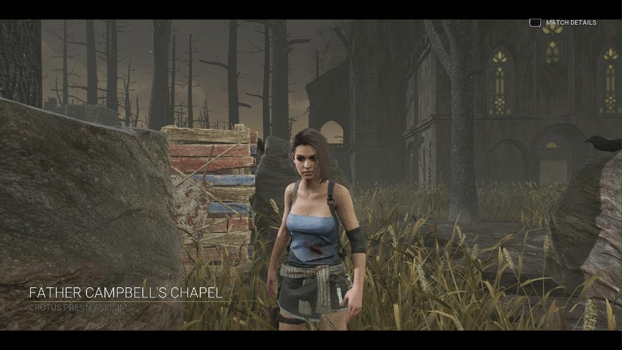 Dead by Daylight Surviving With Jill Valentine.