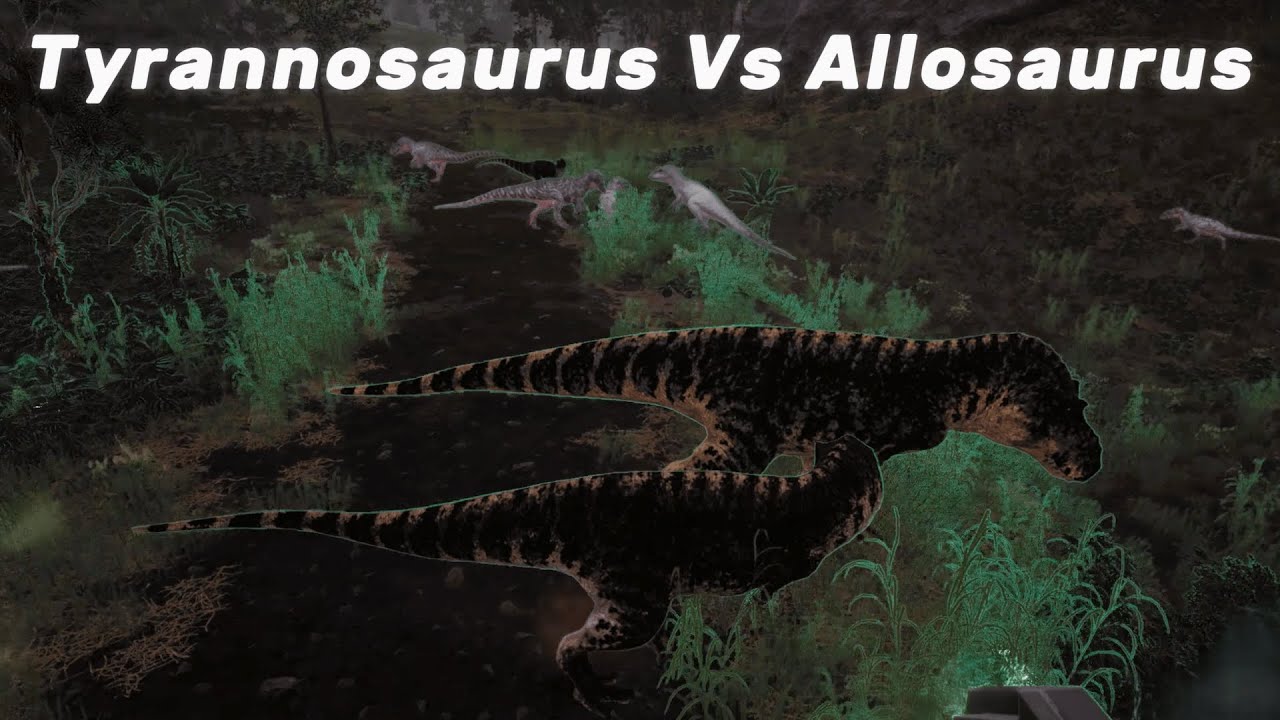 Surviving as Rex in the New Allosaurus Update! | The Isle Hordetest