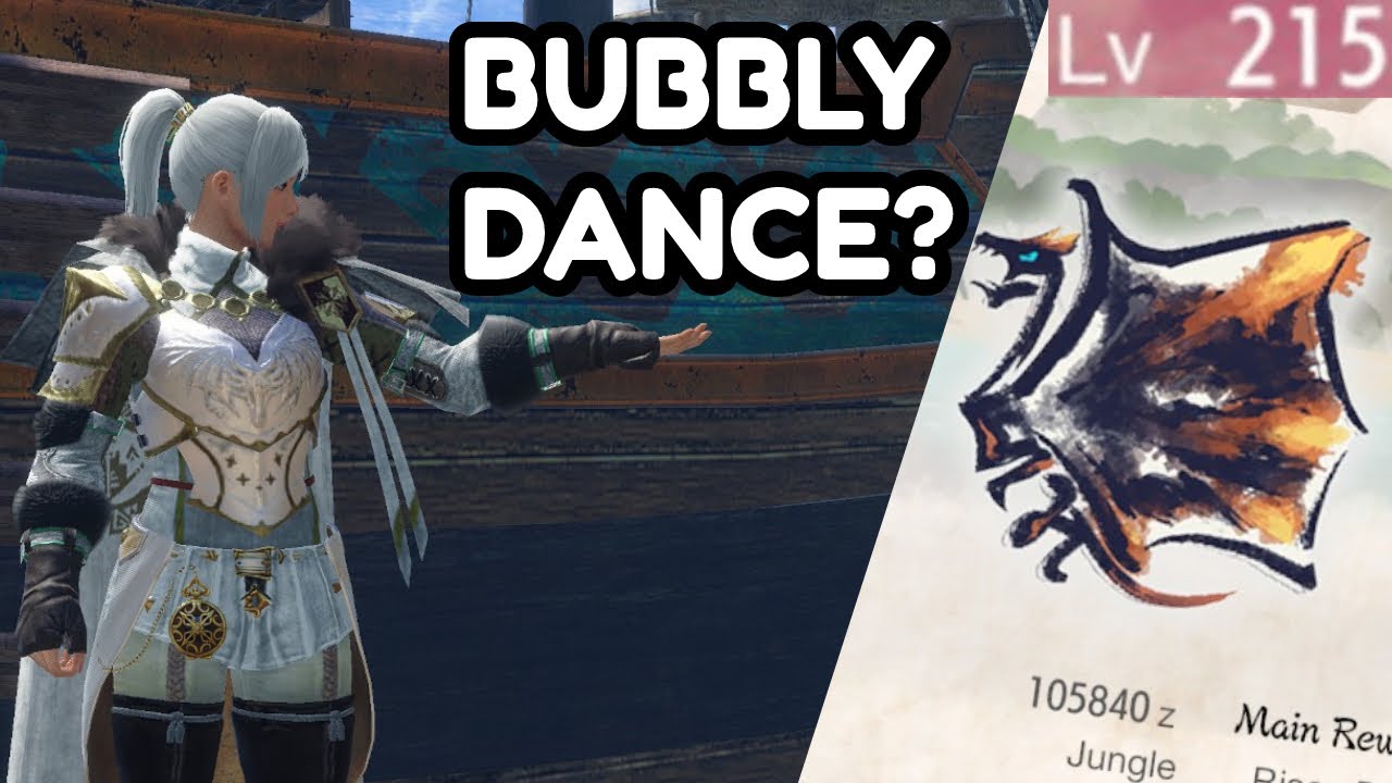 The Bubbly Dance Set Is Moving In Monster Hunter