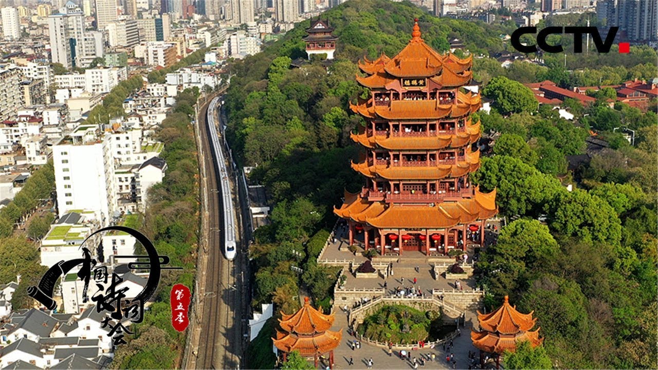 [中国诗词大会] 美丽武汉 我们等你 康震老师回忆黄鹤楼作画 | CCTV