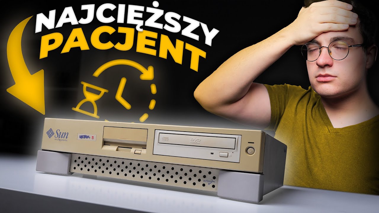 Najdłuższa reanimacja RETRO komputera SUN Ultra 5