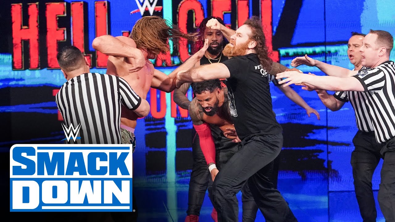 Riddle attacks Sami Zayn & The Bloodline: SmackDown, June 3, 2022