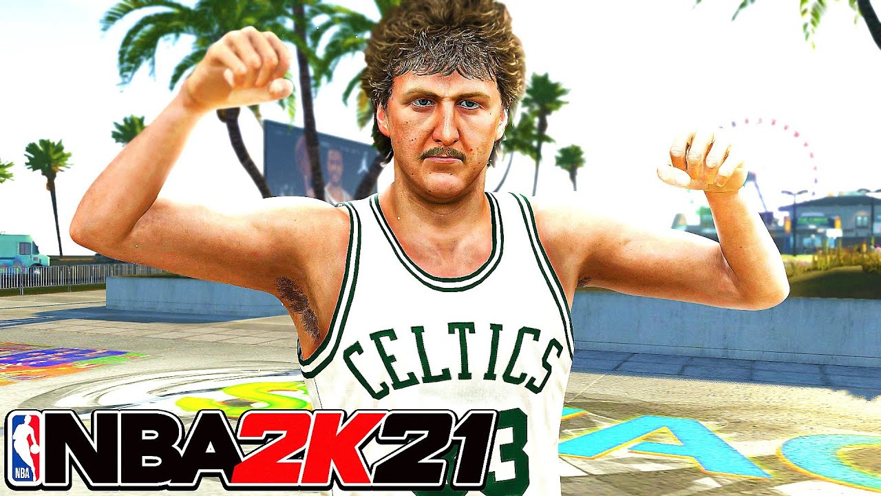 LARRY BIRD BUILD GREENS IMPOSSIBLE LIMITLESS RANGE SHOTS in NBA 2K21