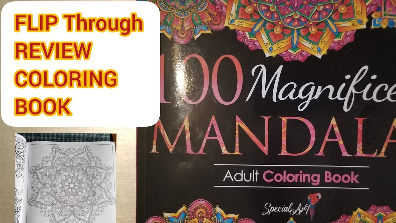 #Flipthrough and Review  | 100 Magnificent Mandalas Vol 2 and 3 by Special Art 