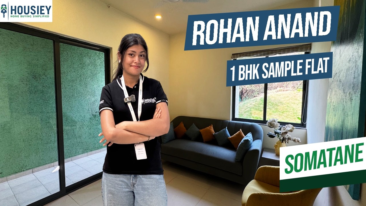 Rohan Anand | Premium 1BHK Sample Flat Tour At Somatane Phata Pune | Price & Location 2026