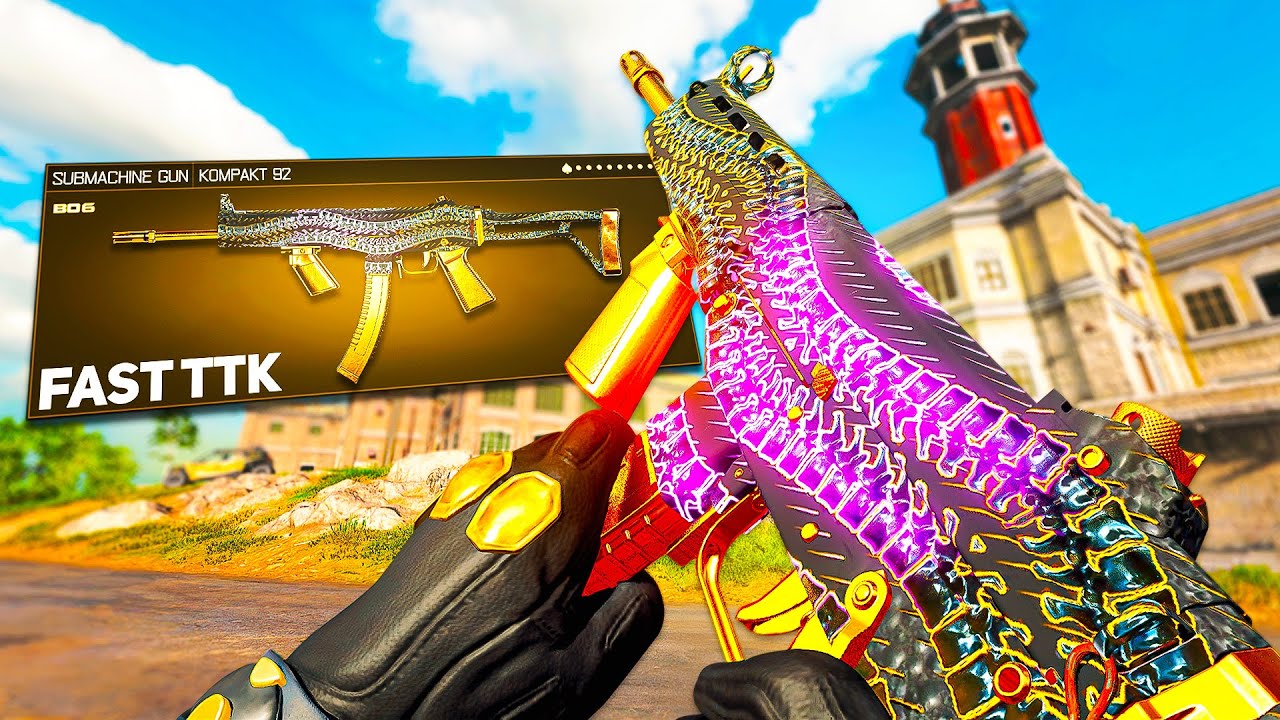 The BEST Kompakt 92 Loadout in WARZONE Season 4! 🔥 (NO Recoil Build)