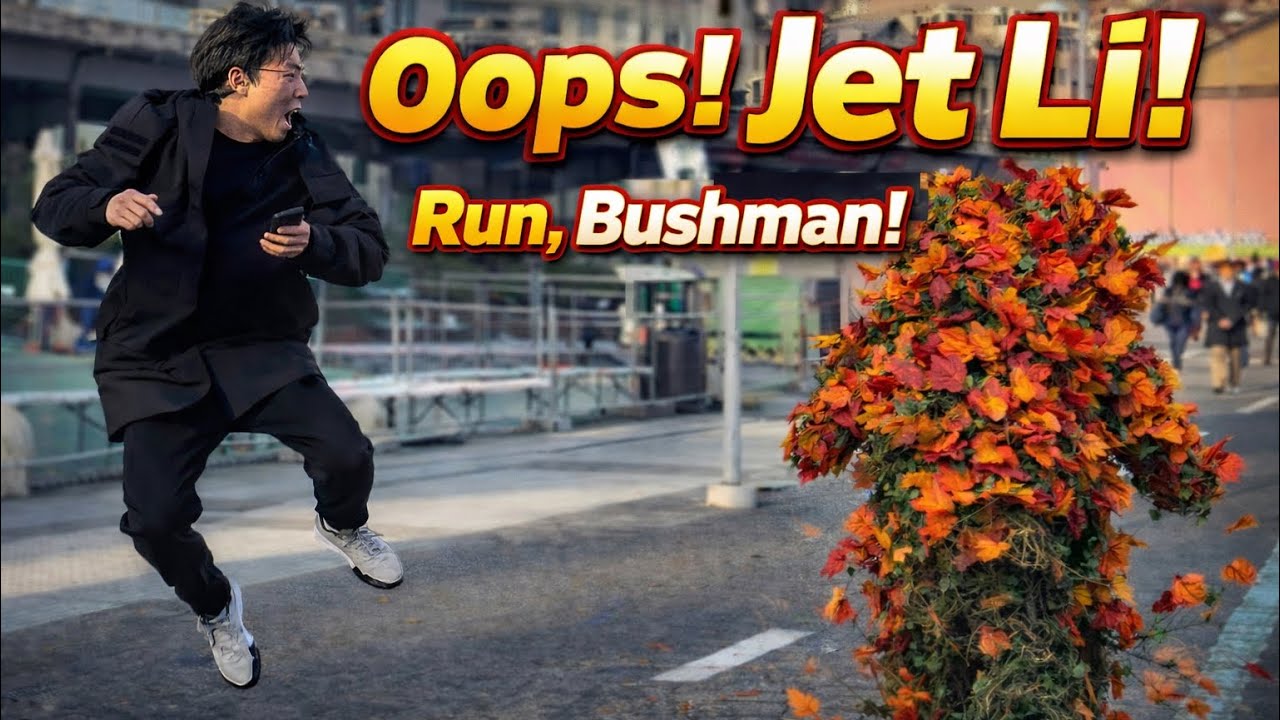 Bushman prank: NATURE WASN’T SO PEACEFUL 😈🌿#BushmanPrank #ComedyPrank #GotEm